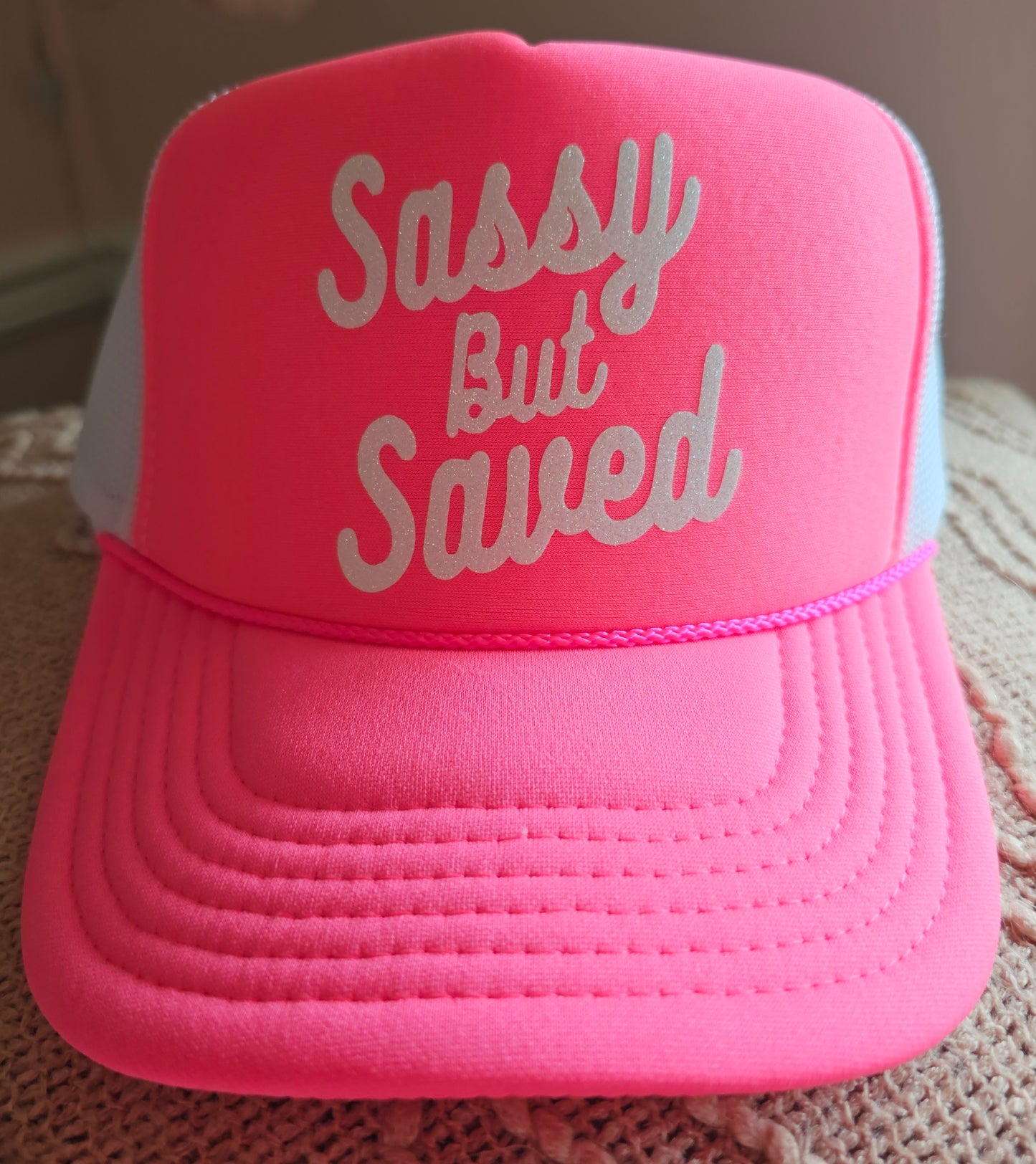 Sassy but Saved Trucker Hat