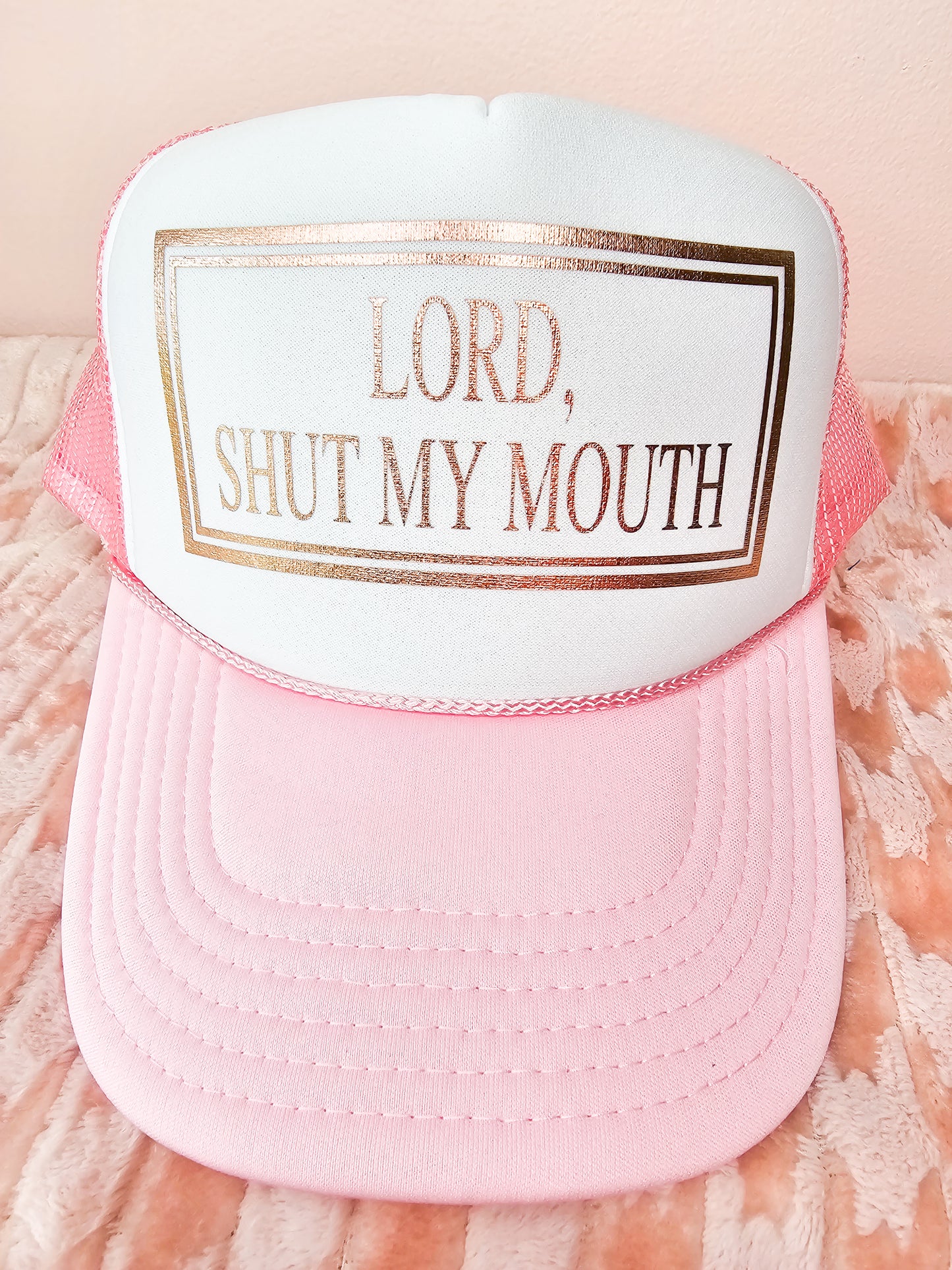 Lord, Shut My Mouth - Trucker Hat