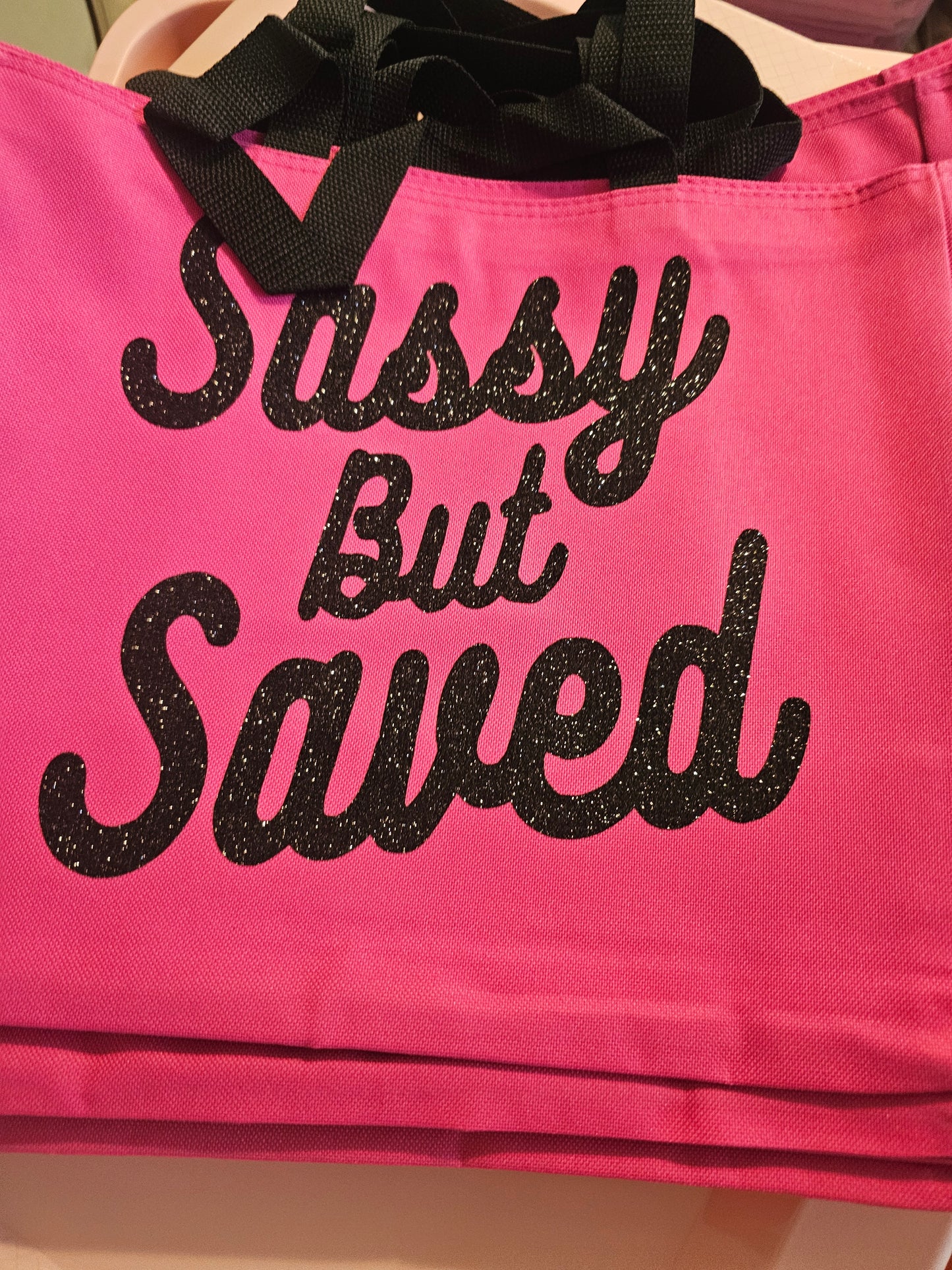 Sassy but Saved Tote