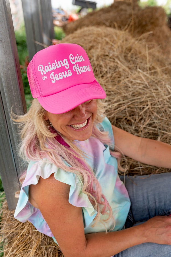 Raising Cain in Jesus Name - Trucker Hat