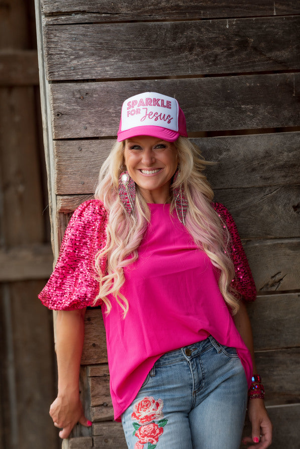 Sparkle for Jesus - Trucker Hat