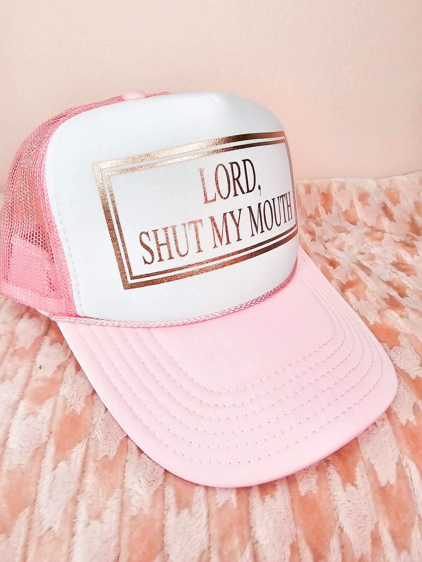 Lord, Shut My Mouth - Trucker Hat