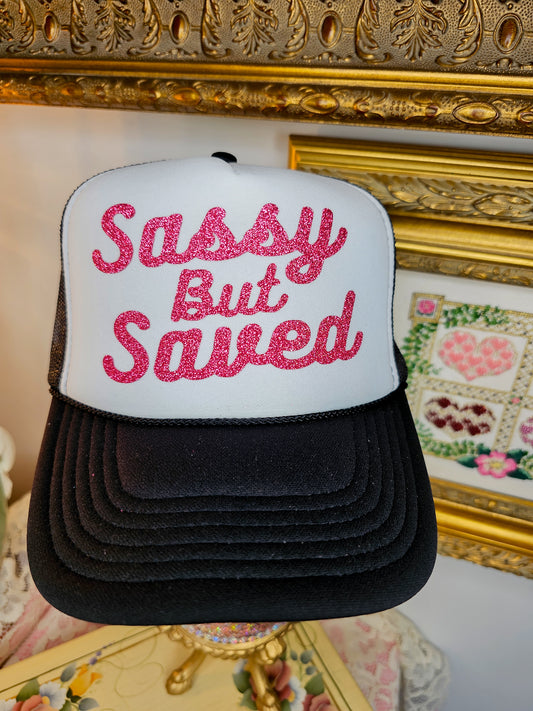 Sassy but Saved lipstick hat